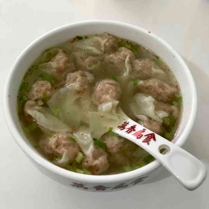 万香扁食(凯源店「扁食贡肉汤」贡肉真的是太入味了!巨好吃.