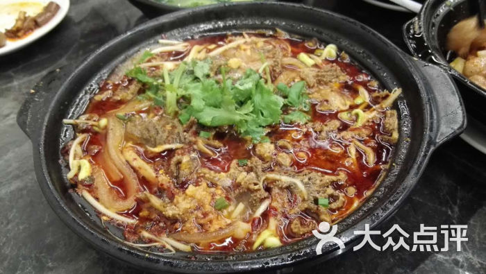 砂锅毛肚