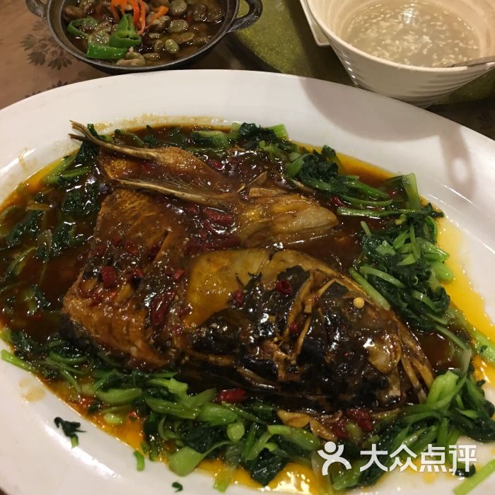 老街饭庄(总店)-红扒鱼头图片-扬州美食-大众点评网