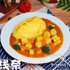 熊本の鱼蛋咖喱蛋包饭