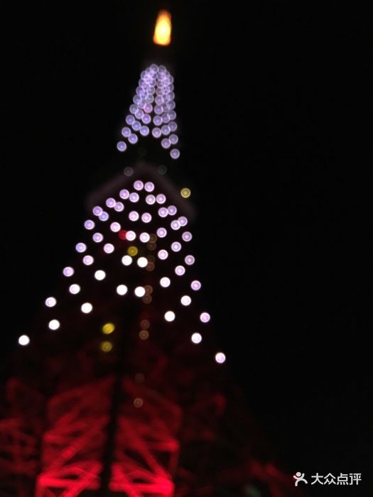 到东京玩怎么可以不去铁塔呢,要知道我对铁.