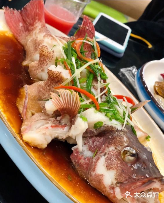 品悦海鲜餐厅(亚特兰蒂斯店)秘制清蒸石斑鱼图片