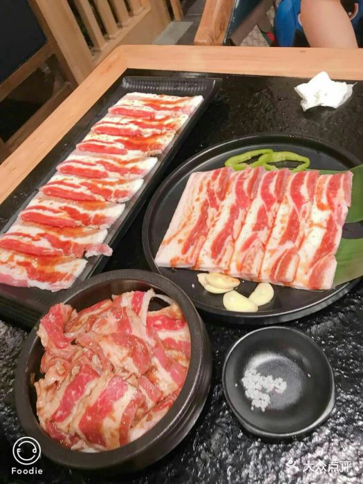 九田家黑牛烤肉料理(万达广场金街店)调味五花肉图片 - 第54张