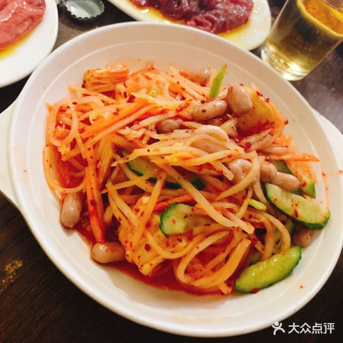 西塔烤牛肉冷面店-拌花菜图片-沈阳美食-大众点评网