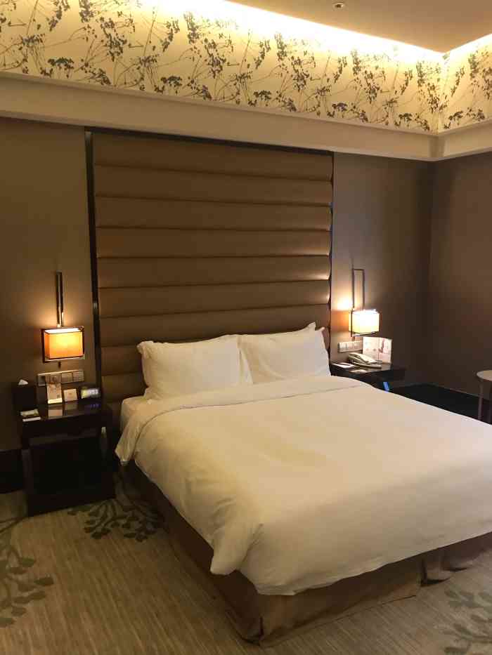 合肥皇冠假日酒店-"住了一晚豪华大床房,整体设施还不