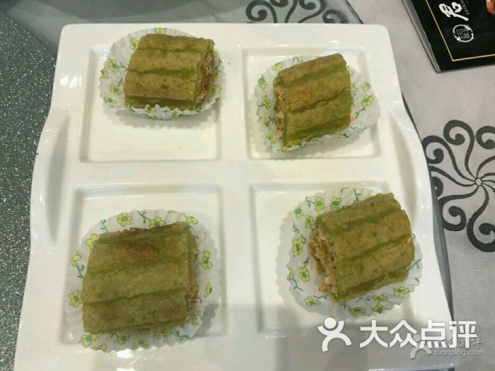 绿茶芒果薄餐