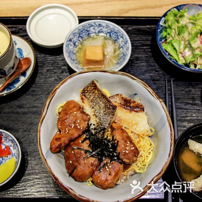 m小买日料煎鹅肝银鳕鱼饭定食图片-北京日本料理-大众