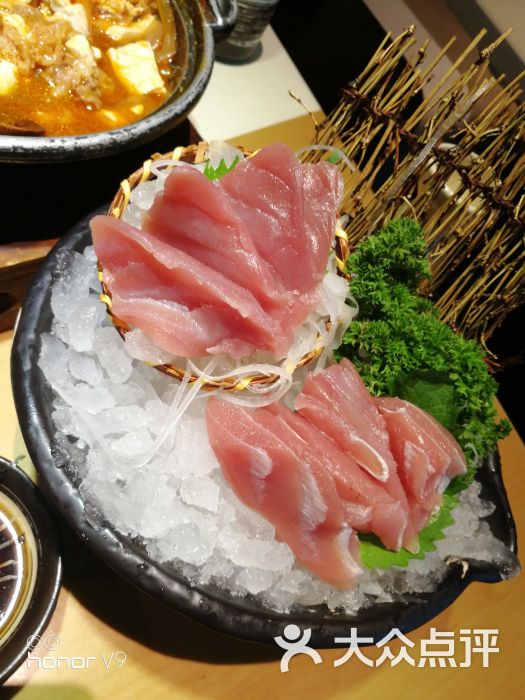 金枪鱼大腩刺身