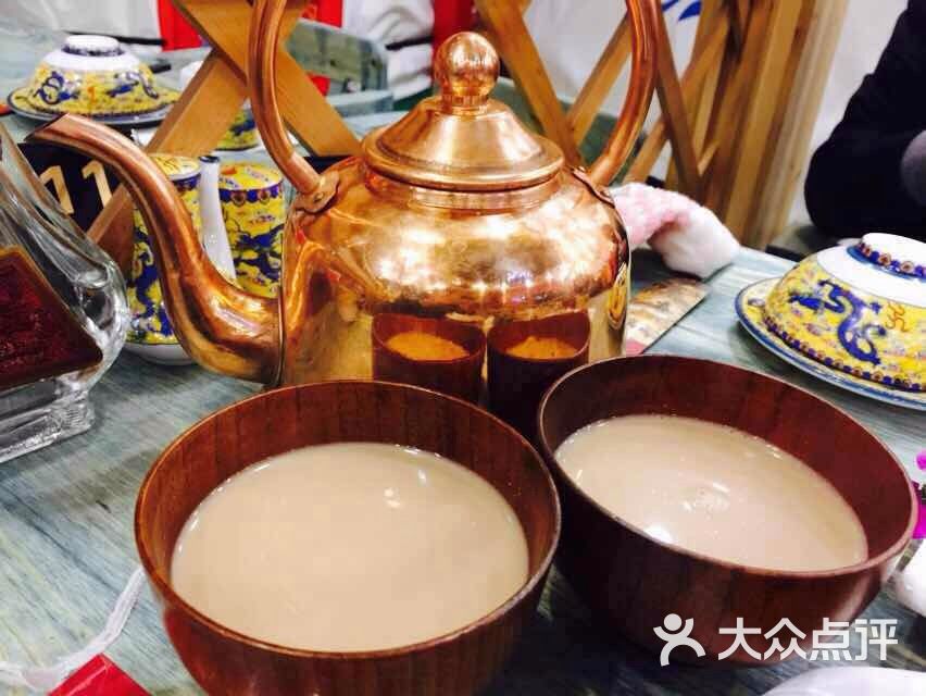 敖鲁古雅草原特色餐厅小壶内蒙咸奶茶图片 - 第870张