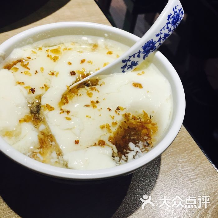 桂花豆腐花