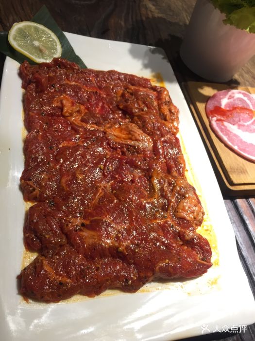 超级神炭烤肉夜食(大沽南路店)燃烧火焰黑胡椒牛肉图片 - 第654张