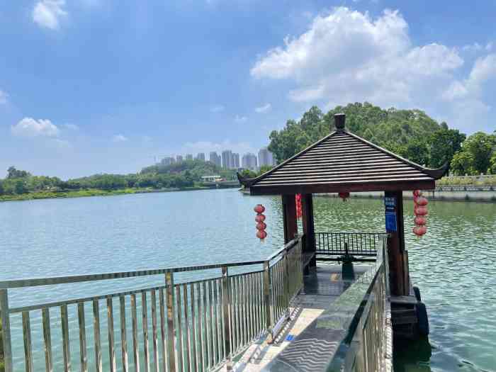 金山湖文化公园-"【地点】公园位于广州番禺区钟村西.