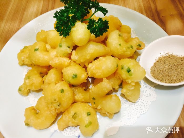 船歌鱼水饺(望京店)葱香虾仁图片