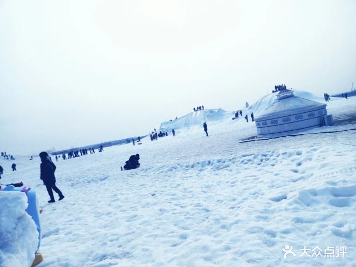 团泊湖乐乐岛冰雪嘉年华图片