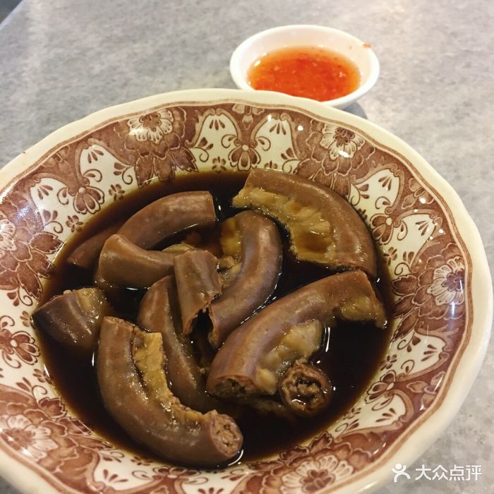 黄亚细肉骨茶(仰光路店)卤猪粉肠图片 - 第1张