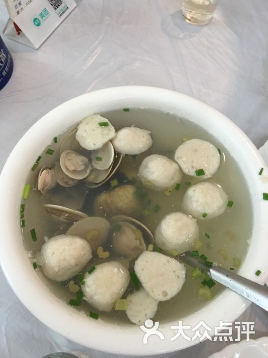 天杰福海鲜排档-文蛤鱼丸汤图片-厦门美食-大众点评网