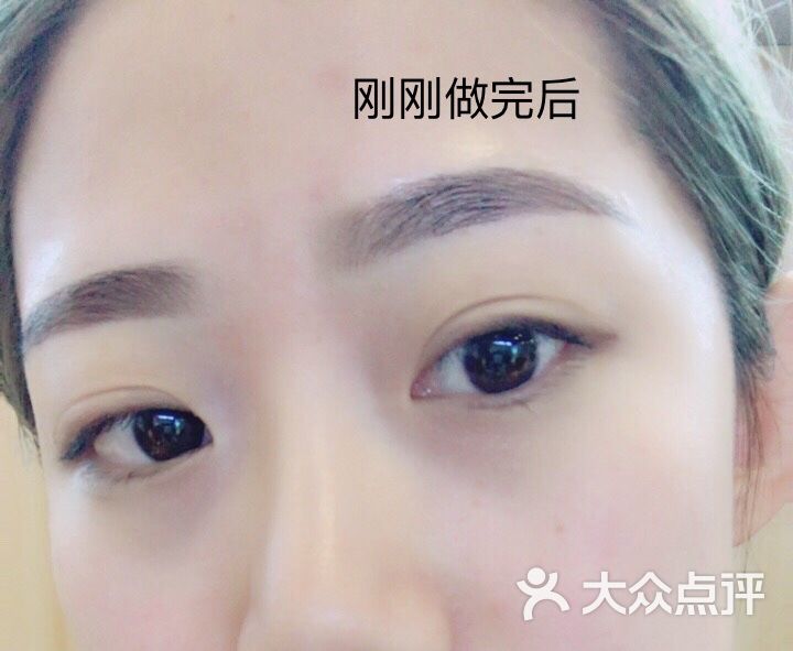 bbk韩眉馆-正版半永久纹眉美瞳的点评