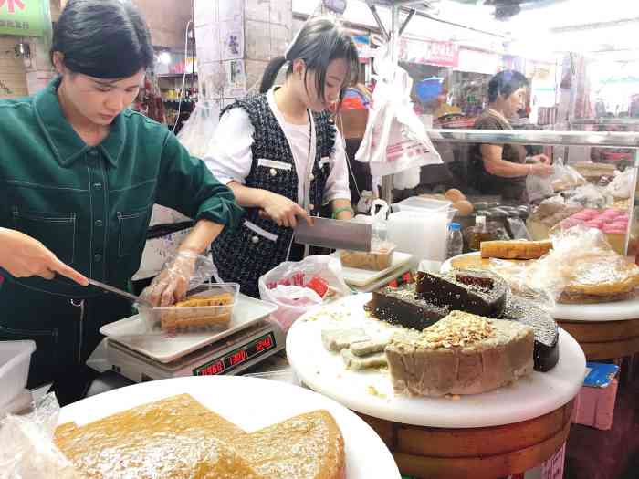 塘缀宵村松糕-"在朋友圈看到挺红的一家松糕店特意试