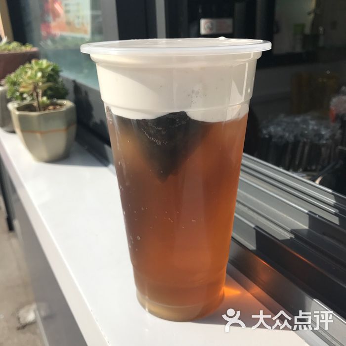开开果语蜜桃乌龙茶图片-北京甜品饮品-大众点评网