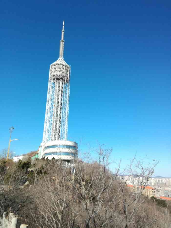 电视塔山-"大连游,第三天上午来到劳动公园,乘坐富斯.