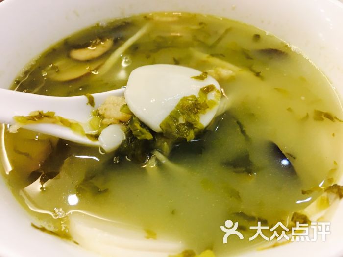 雪菜年糕汤