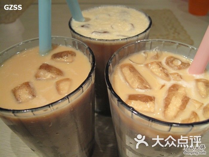 热带岛 奶茶三杯