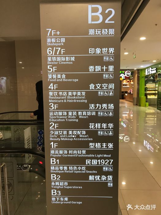 吾悦广场--楼层分布图图片-南京购物-大众点评网
