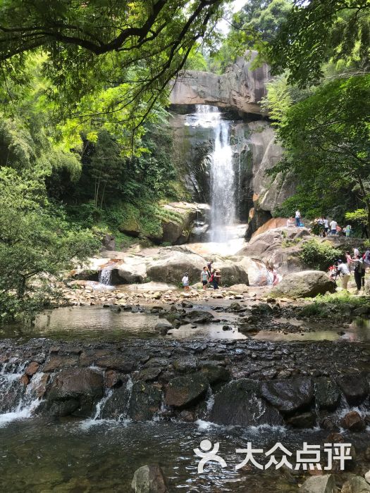 天台山石梁飞瀑景区图片 - 第21张