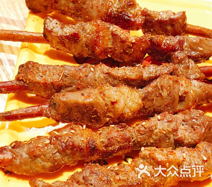 红柳牛肉串