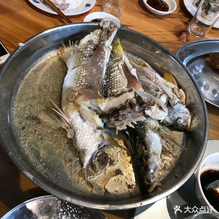 紫泥鱼庄油盐蒸鱼图片