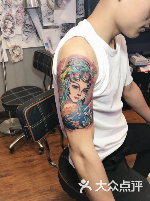 艺人纹身(上海纹身名店)tattoo(曹杨店)图片 - 第5张