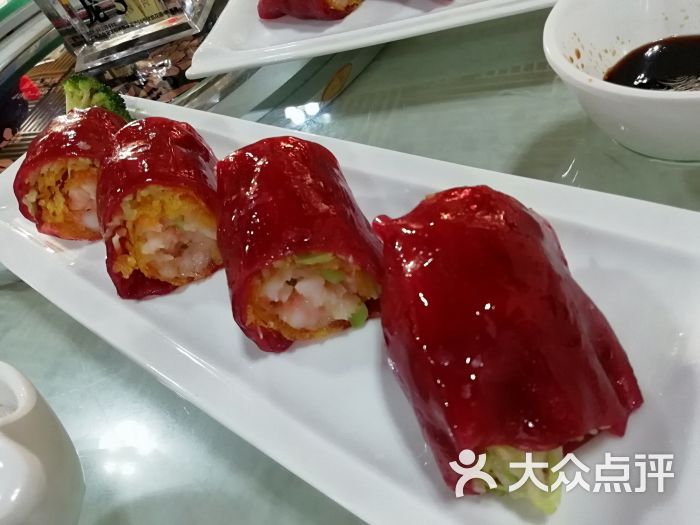 留香美食汇-脆皮鲜虾红米肠图片-广州美食-大众点评网