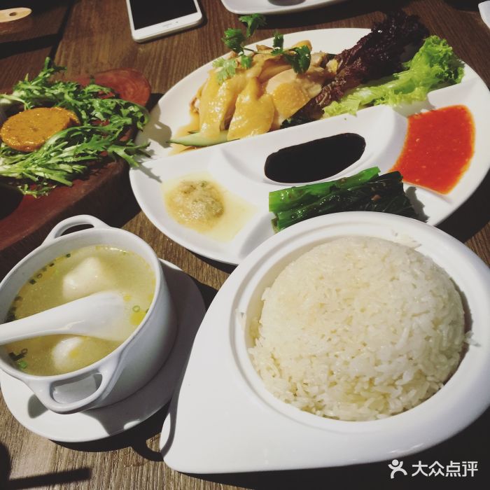 乐宠屋宠物主题餐厅新加坡海南鸡饭图片 - 第1张