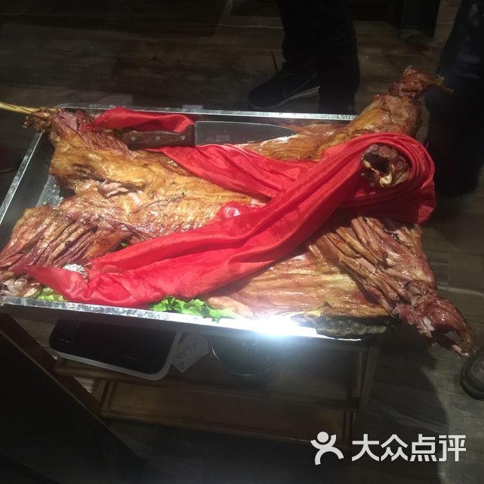 313羊庄锡盟烤全羊图片-北京涮羊肉-大众点评网