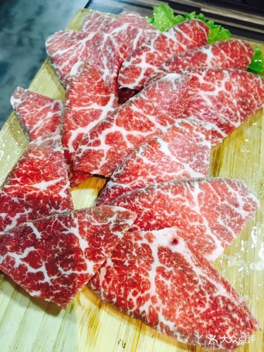 麻喜达炭火烤肉(关山路店)极品雪花牛肉图片 - 第2张