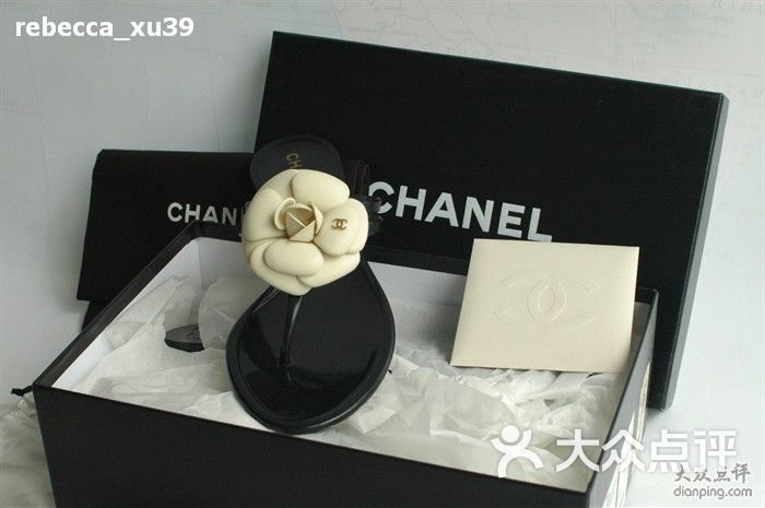chanel山茶花凉鞋