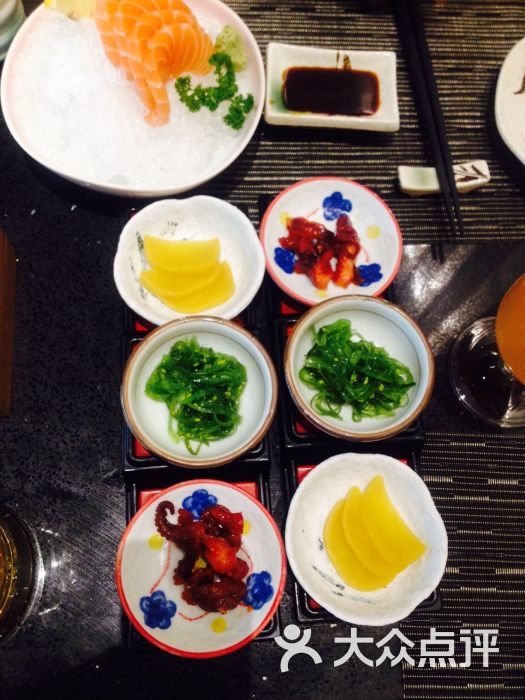 竹间日本料理开胃前菜图片 - 第1张