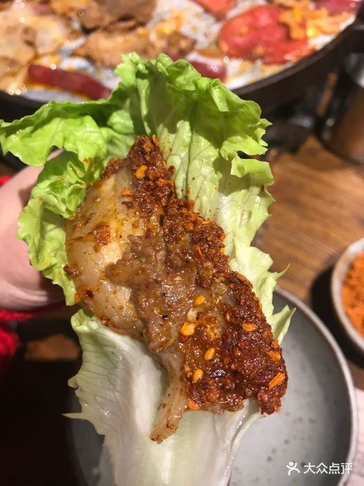 巷林烤肉(街道口店)生菜包肉图片