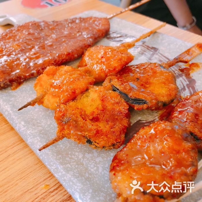 拌不道串店龙虾丸藕片鸡心茄排图片-北京小吃快餐
