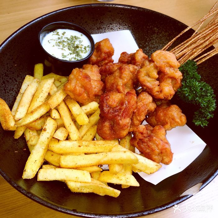 wahawaha新派韩餐(虹桥坊店)炸鸡配薯条图片 - 第222张