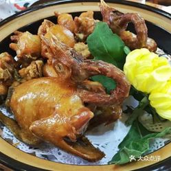 中山美食盐焗鸽子实拍图片-大众点评