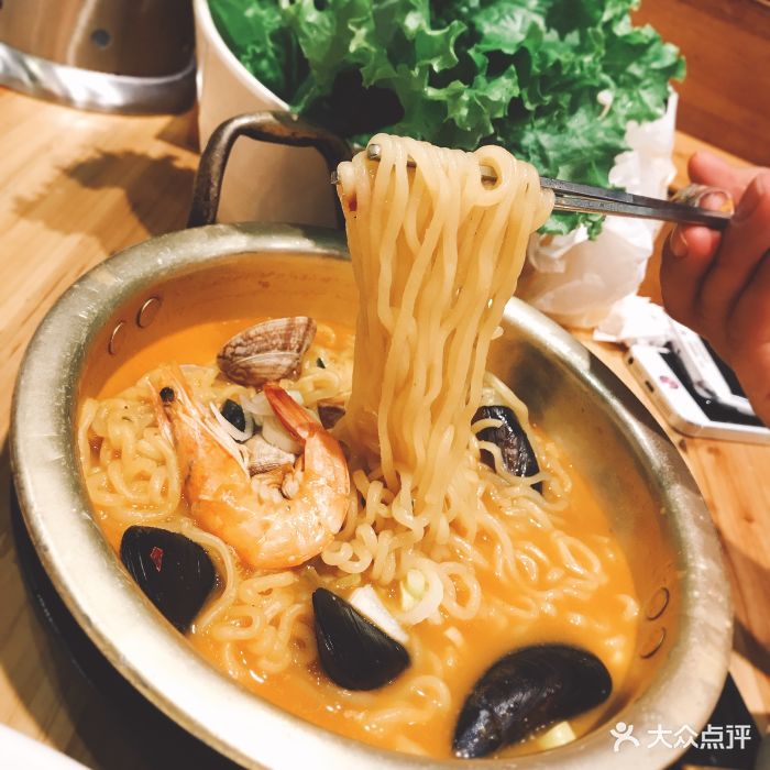喜来稀肉(cityon熙地港店)海鲜辛拉面图片 - 第5张