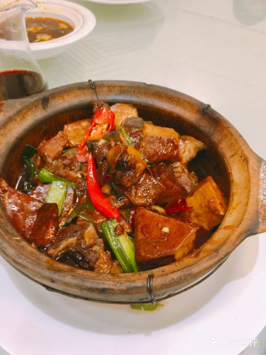 乐清湾私房菜仔排马桥香干煲图片