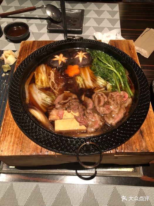 musashi武藏日本料理牛肉寿喜烧图片 - 第1张