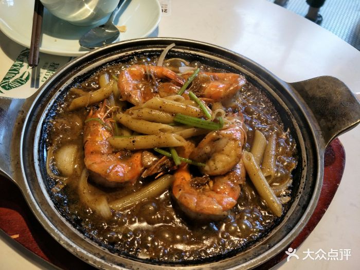 星怡会(百盛莘庄店-黑白胡椒虾图片-上海美食-大众点评网
