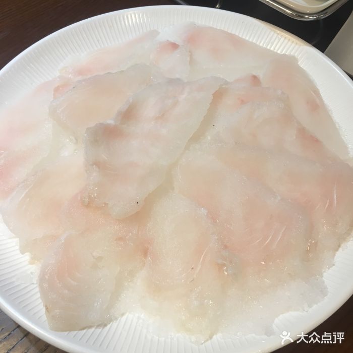 川溢香老成都火锅(海阳路店)鲜嫩青鱼片图片 - 第1491张