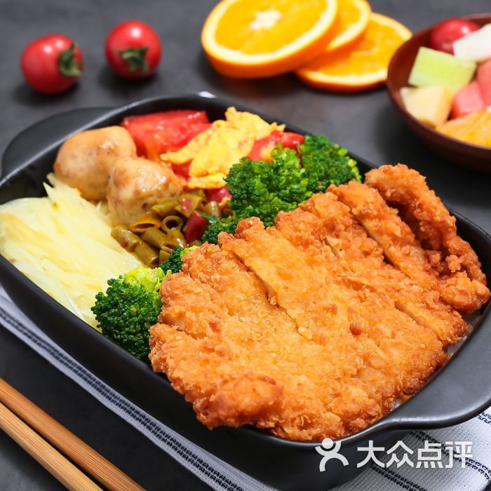 脆皮鸡排饭                 一只鱼_799           一只鱼_799