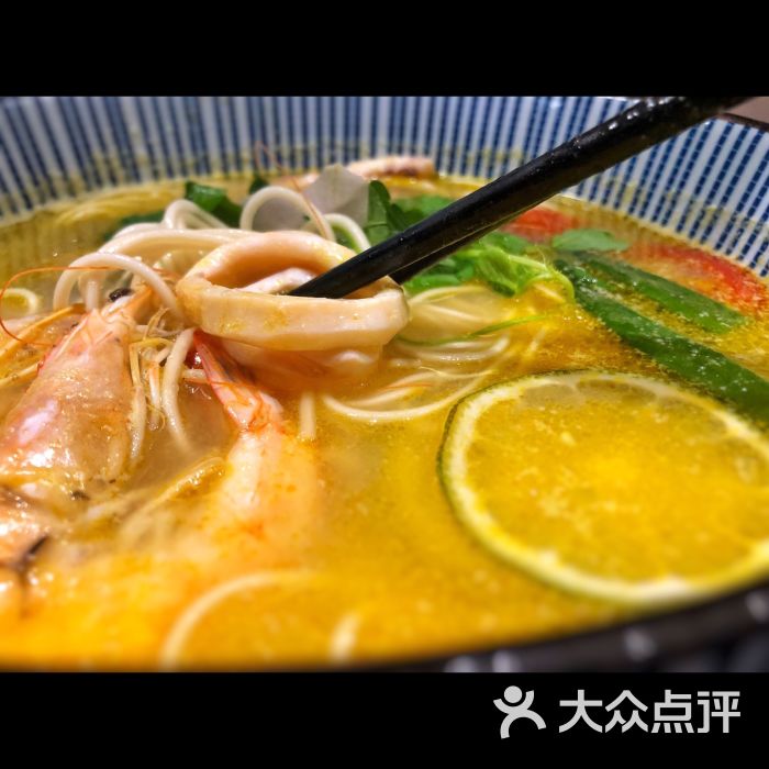 匠心型面dancing noodle(k11店)酸辣海鲜金汤面图片 - 第3张