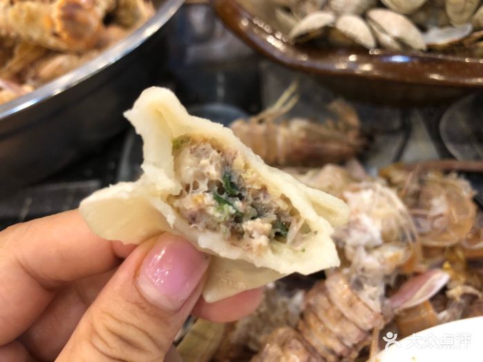 宣武门渤海湾海鲜烧烤(六里桥店)皮皮虾馅饺子图片