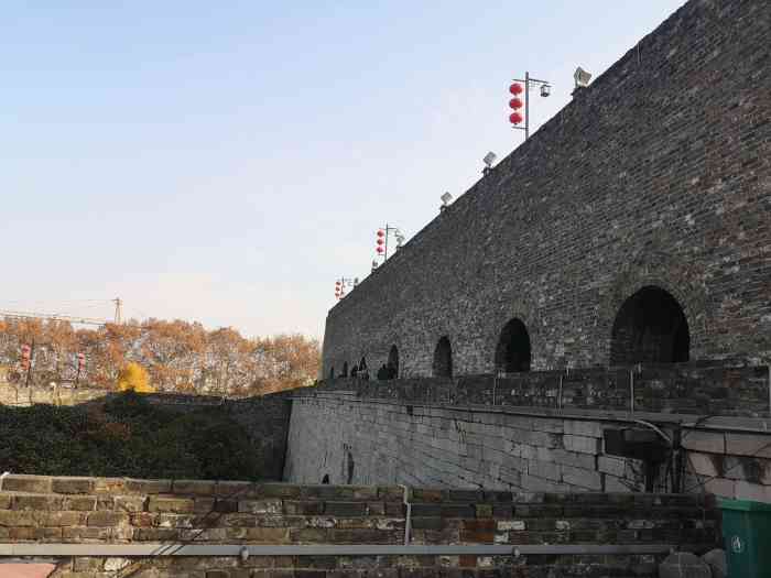 南京城墙中华门景区东水关至集庆门